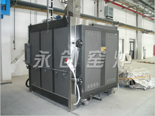 有效2.4m3臺(tái)車(chē)式電梭式窯